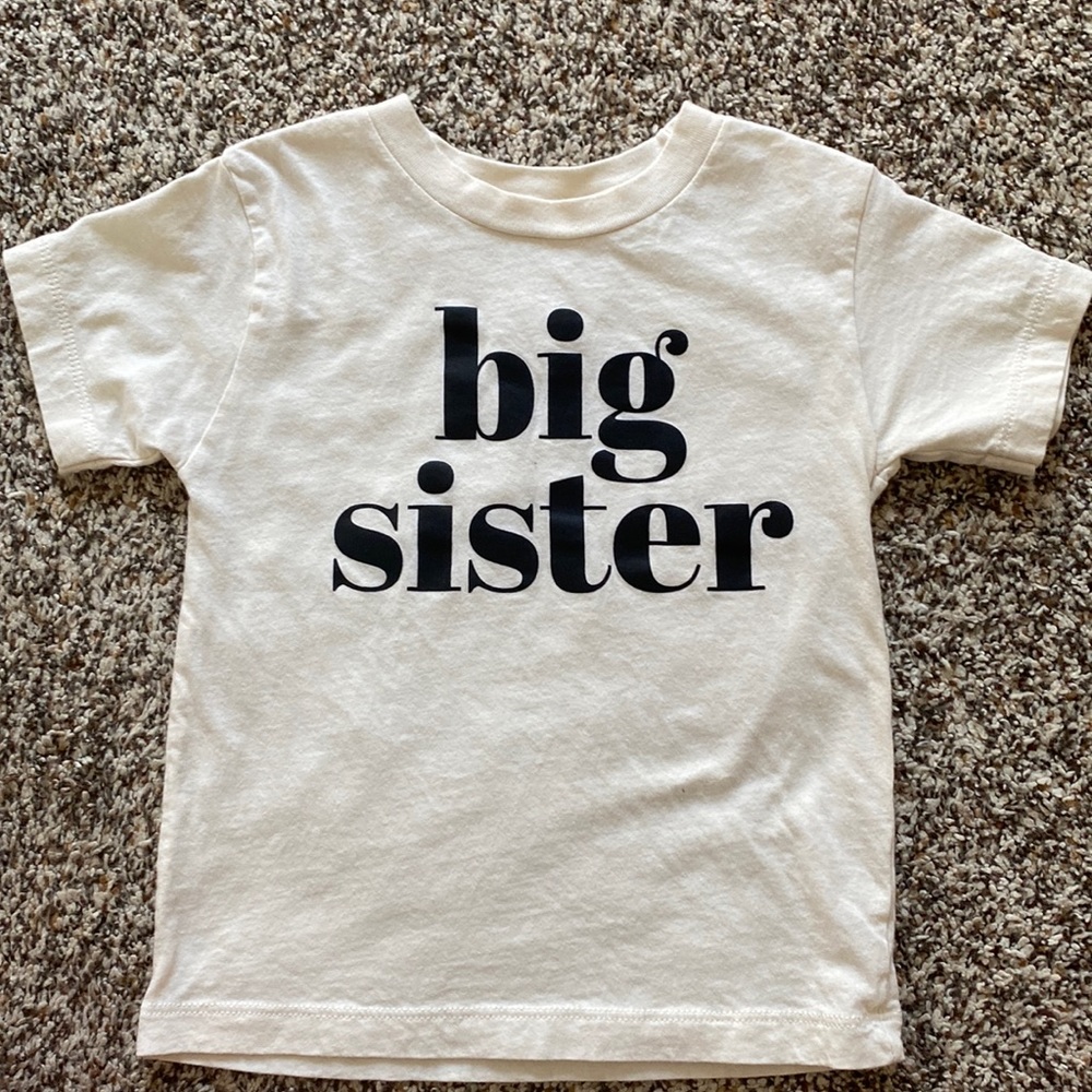 Big sister shirt